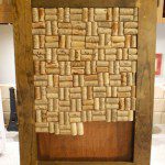 Cork Board with Wine Bottle Corks