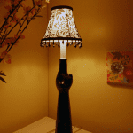 Lamp from a Wine Bottle