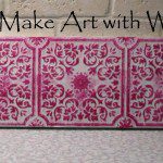 How to Make Art with Wallpaper
