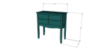 Seventh Ave. Inspired Janikka Table