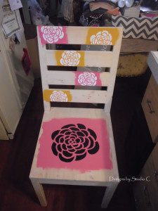 Stencil Chair 3