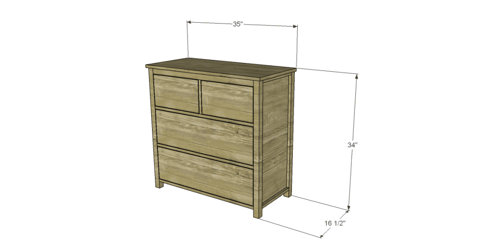 Build A Plain Dresser