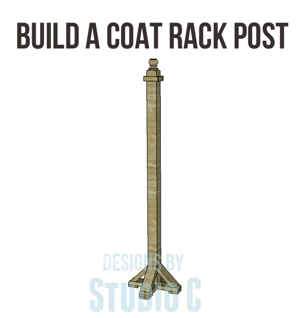 DIY Coat Rack Plans