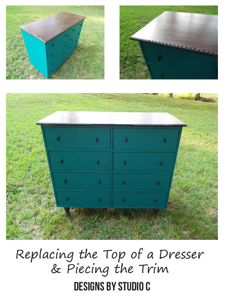 Repairing A Damaged Dresser Top