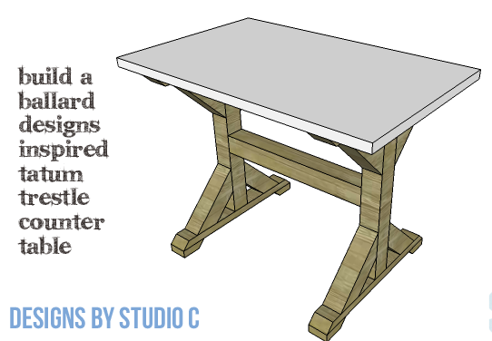Diy Furniture Plans To Build A Ballard Designs Inspired Tatum