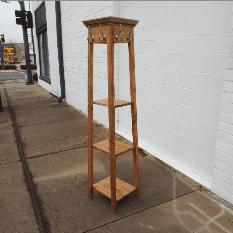 Diy Furniture Plans To Build A Livingston Coat Rack