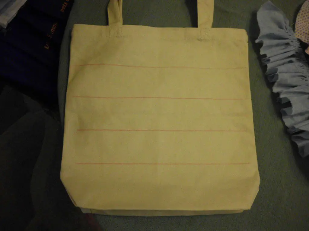 How to Make a Ruffled Tote Bag SANY0650