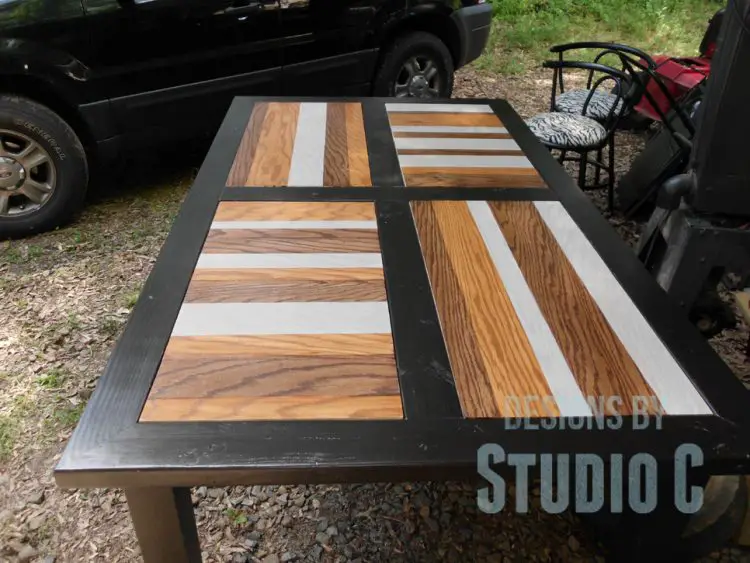 Create a Striped Panel with Stain and Plywood SANY0679