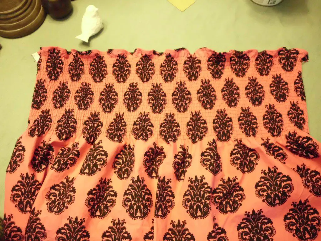 How to Use Elastic Thread to Make Smocked Fabric SANY0776