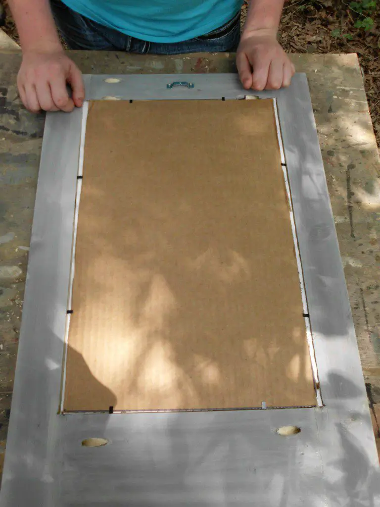 custom made picture frame corrugated backing