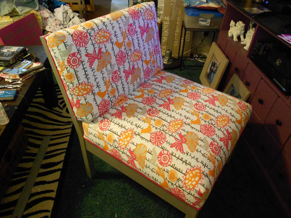 upholstering the PB teen inspired suite chair