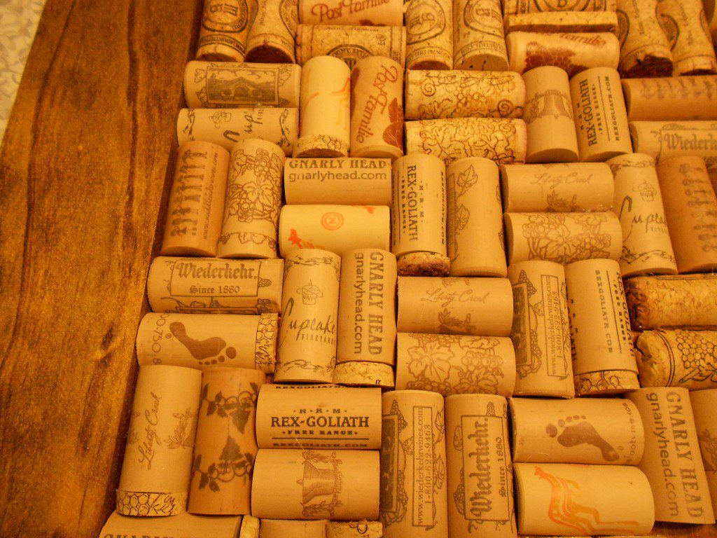 How to Make a Framed Cork Board with Wine Bottle Corks