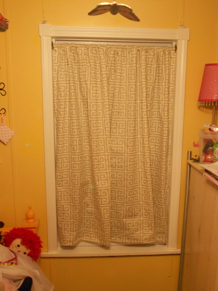 Teen Bedroom Makeover curtain