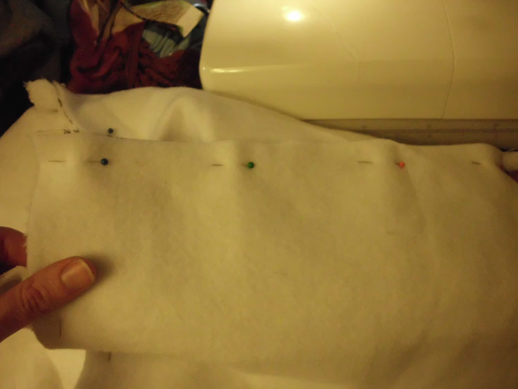 Make a Canvas Cube pin bottom to tube