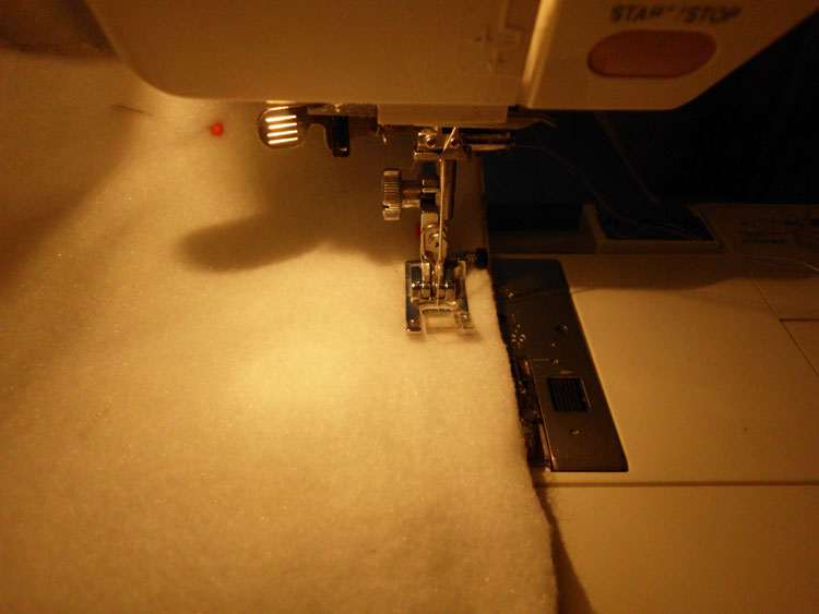 Make a Canvas Cube sew together