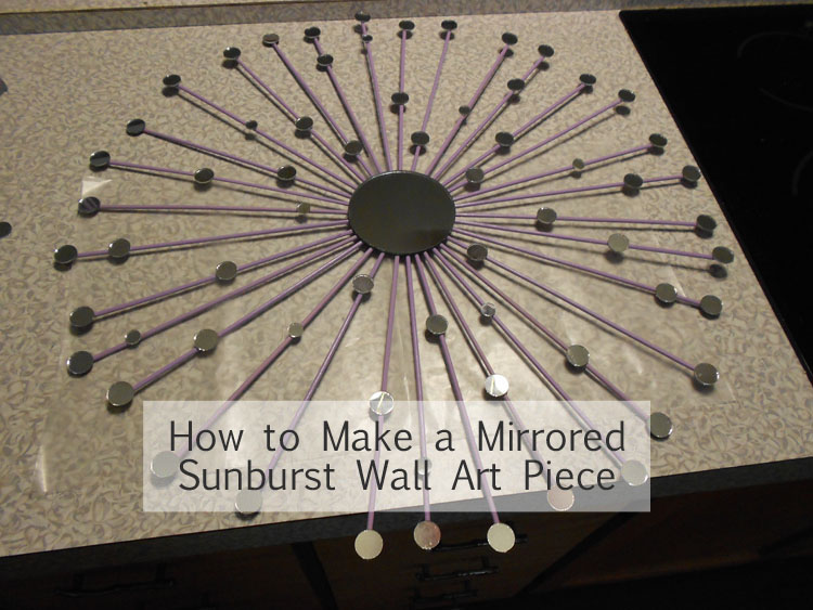 sunburst wall art 