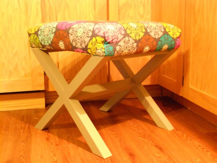 upholstering x stool