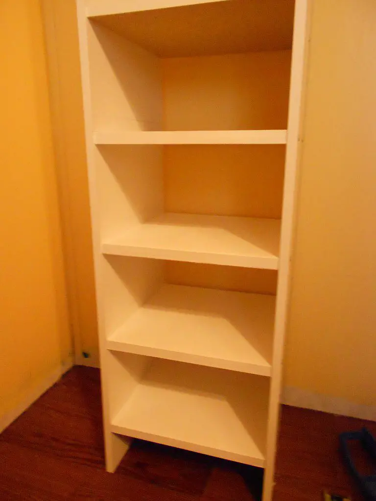 customizing a closet organizer new shelves