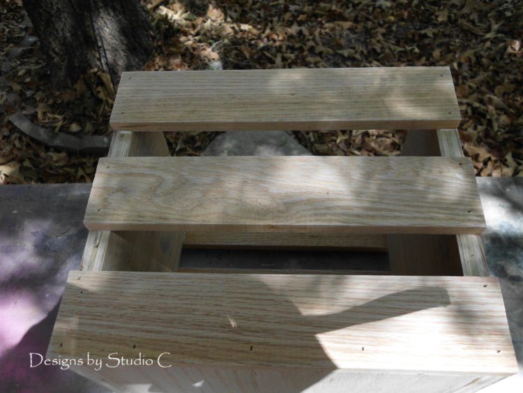 Build a Rustic Basket middle slat