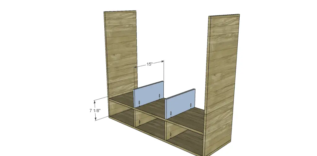 how to build a cabinet upper drawer divider