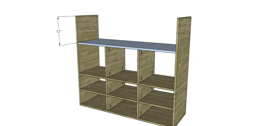 how to build a cabinet cubby shelf