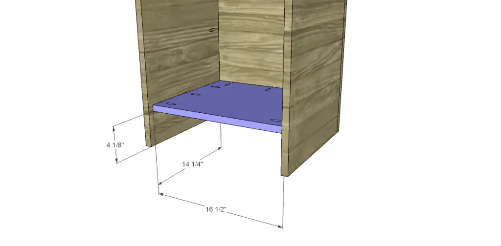 Free Furniture Plans to Build a File Cabinet_Bottom