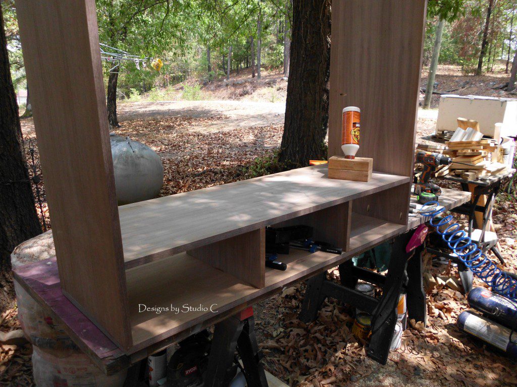 building a cabinet with plywood drawer dividers