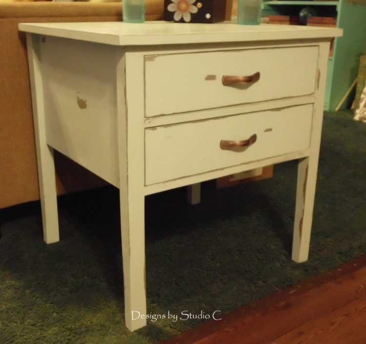 How to Make and Use Chalk Paint completed project