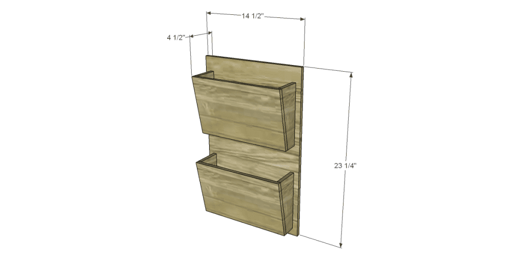 How to Build a Wall Pocket Inspired by Ballard Designs