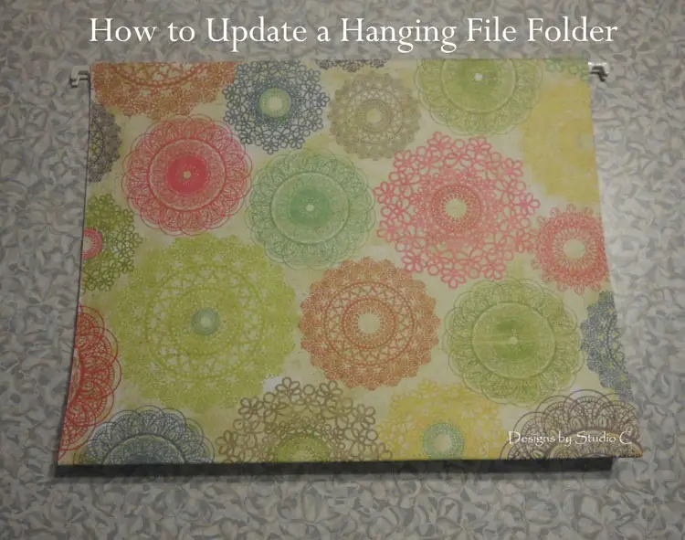 How to Update Hanging File Folders SANY1302