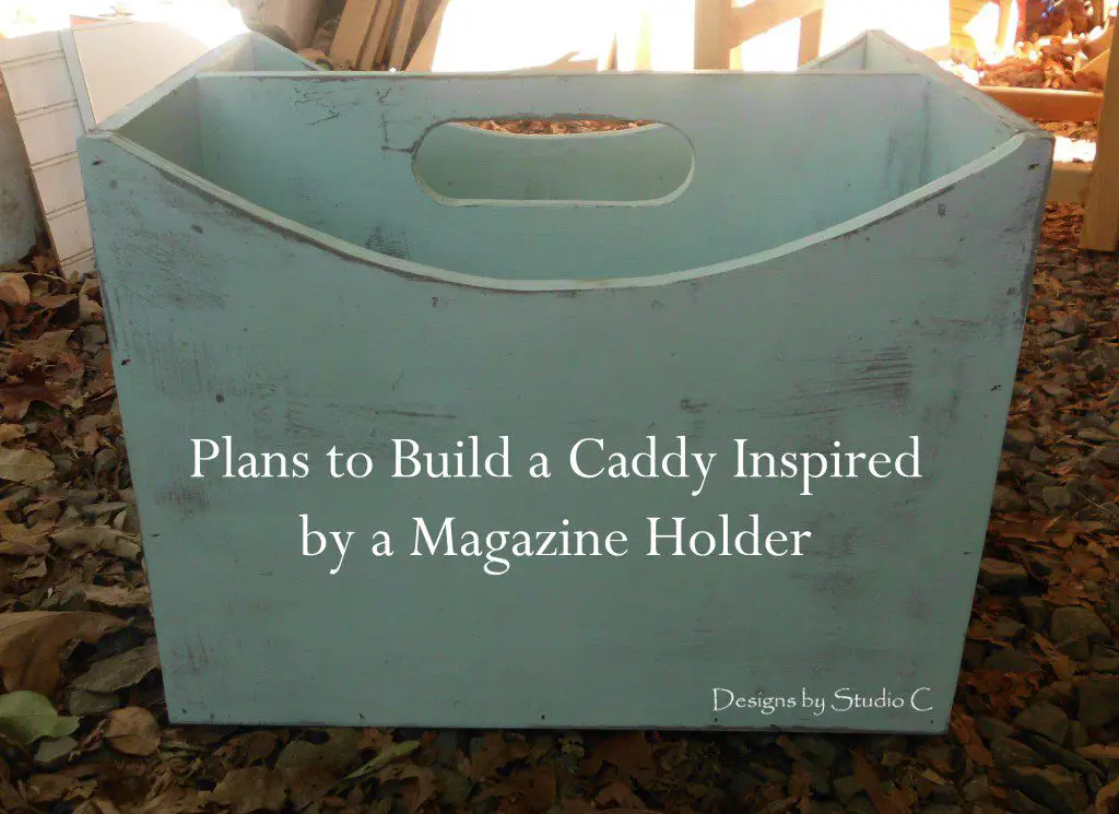 Plans to Build a Caddy Inspired by a Magazine Holder SANY1347