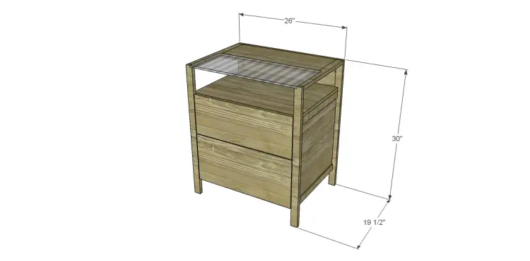 easy to build file cabinet