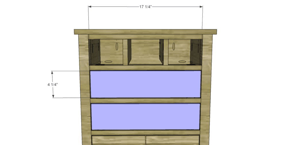 Plans to Build a Grandin Road Inspired Chloe Chest_Drawer Front 1