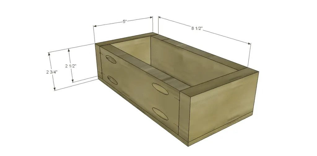 Plans to Build a Grandin Road Inspired Chloe Chest_Sm Drawer