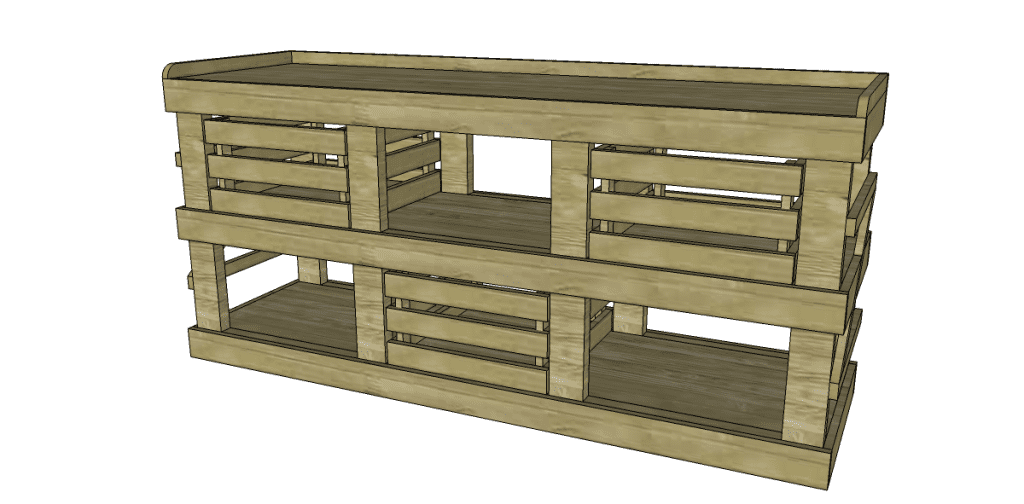 Plans to Build the Crates for the Napa Style Inspired San Marcos Sideboard-group