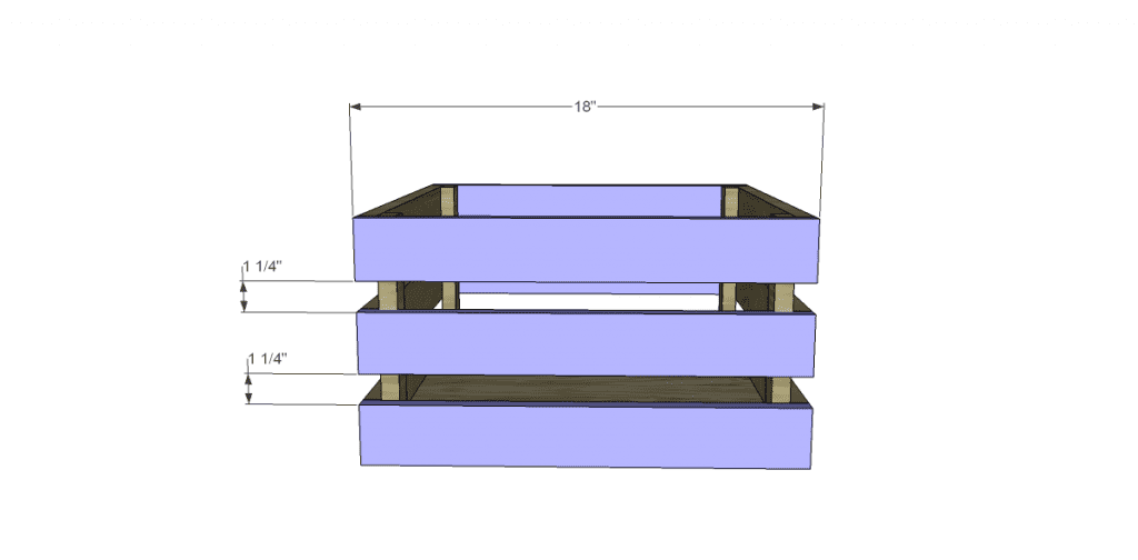 Plans to Build the Crates for the Napa Style Inspired San Marcos Sideboard_Slats 2