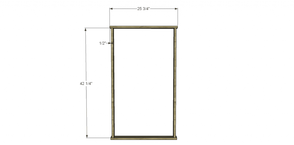 Free Plans to Build a Beadboard Drying Rack Med_Case Frame