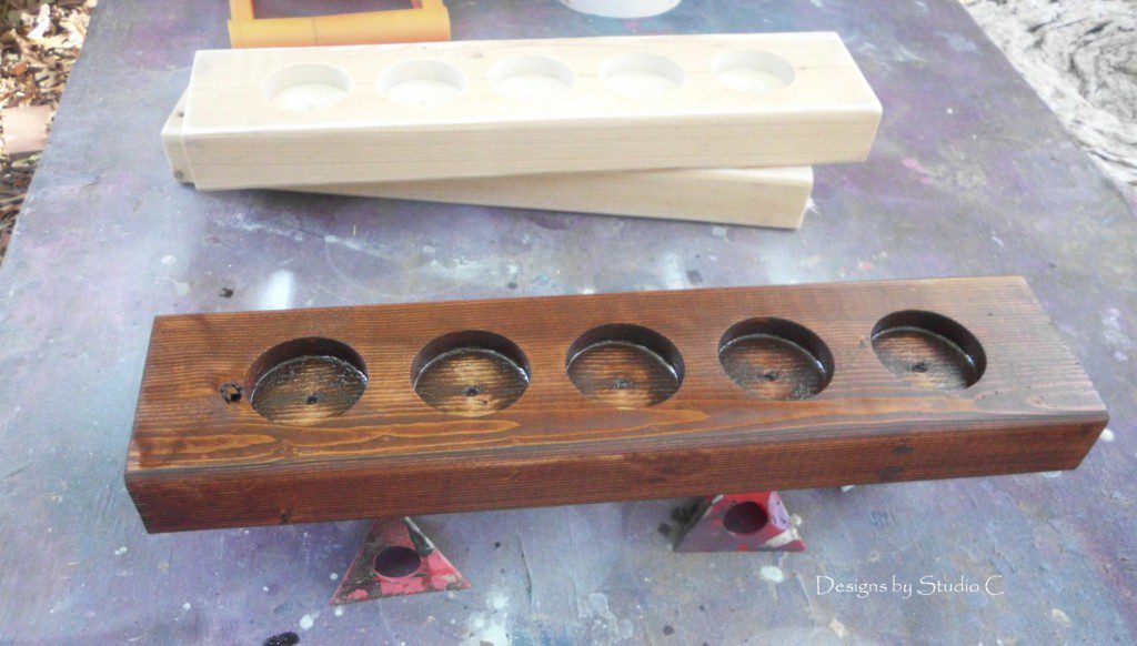 How to Make a Candle Holder Using a 2x4 SANY1563