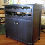 Free Plans to Build a Grandin Road inspired Adele Wine Cabinet 2