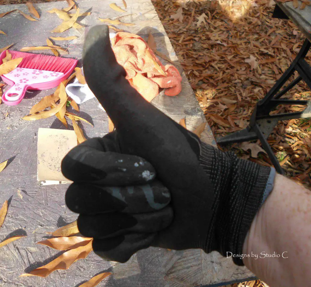 cool DIY tools gloves thumbs up