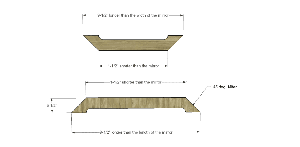 Free Plans to Build a Joss & Main Branford Mirror Frame_Boards