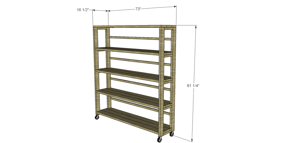 build a pine wood bookcase dimensions