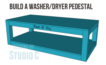 Countertop over Washer/Dryer - Info in comments : r/woodworking