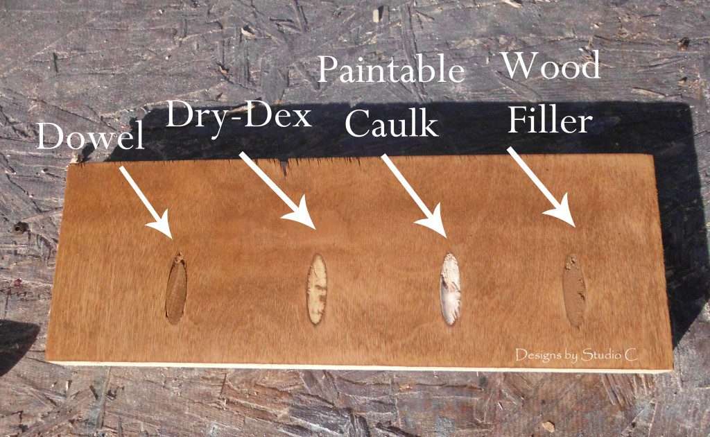 guide to filling pocket holes