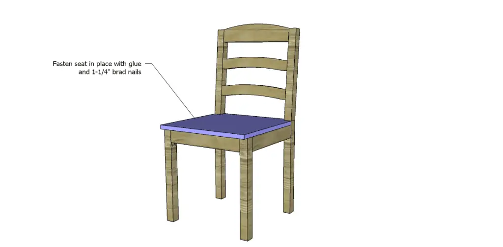 Free Plans to Build a Dining Chair 1_Seat 2