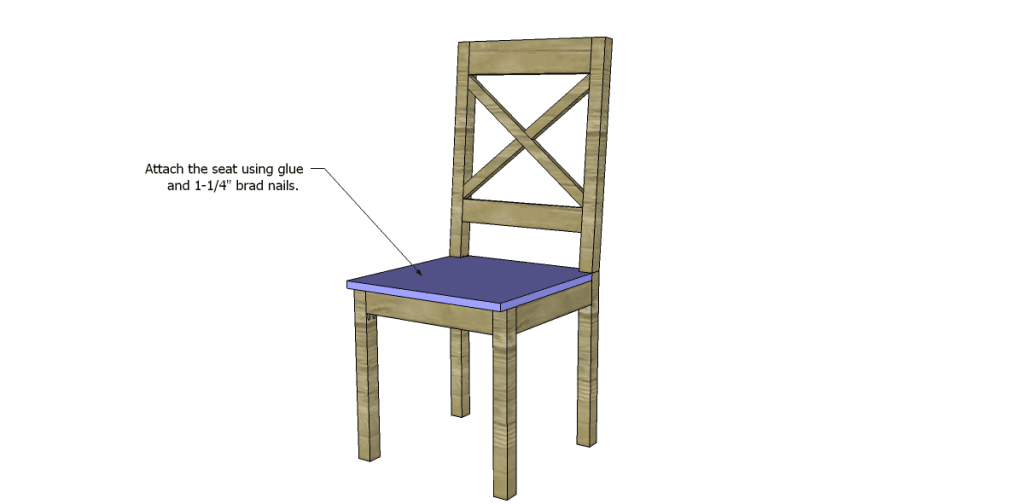Free Plans to Build a Dining Chair 2_Seat 2