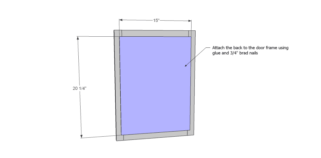 build a marie hall chest door panels