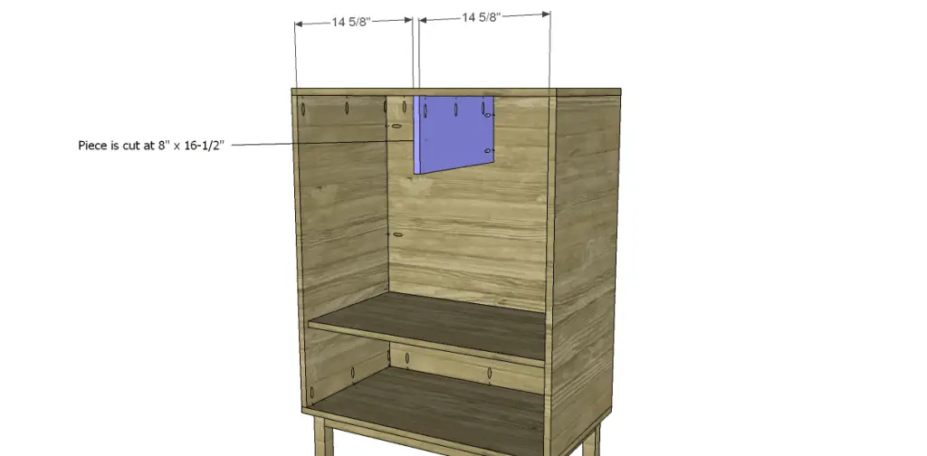 Free Plans to Build a CB2 Inspired Stash Chest_Slide Support