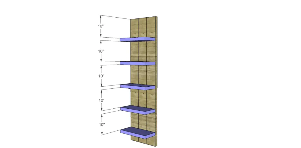 Free Plans to Build a Viva Terra Inspired Elmwood Modular Shelving_Shelves