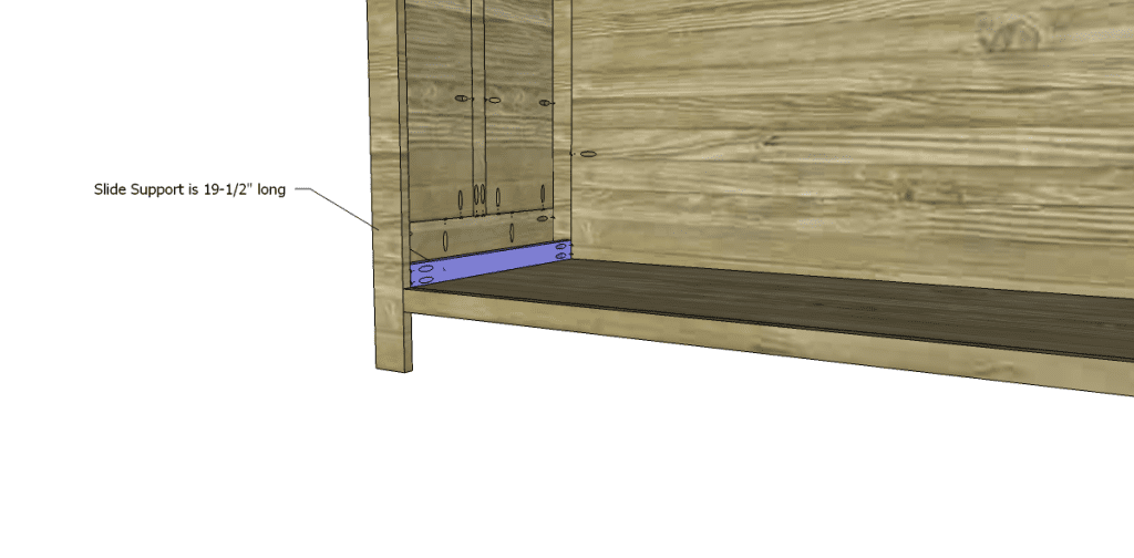 Free Plans to Build a 19th Century American Wardrobe_Slide Support